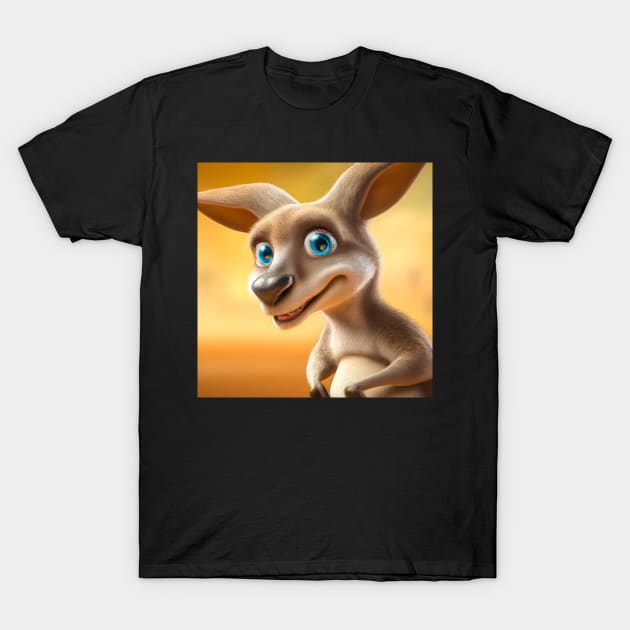 The whacky Kangaroo T-Shirt by J7Simpson